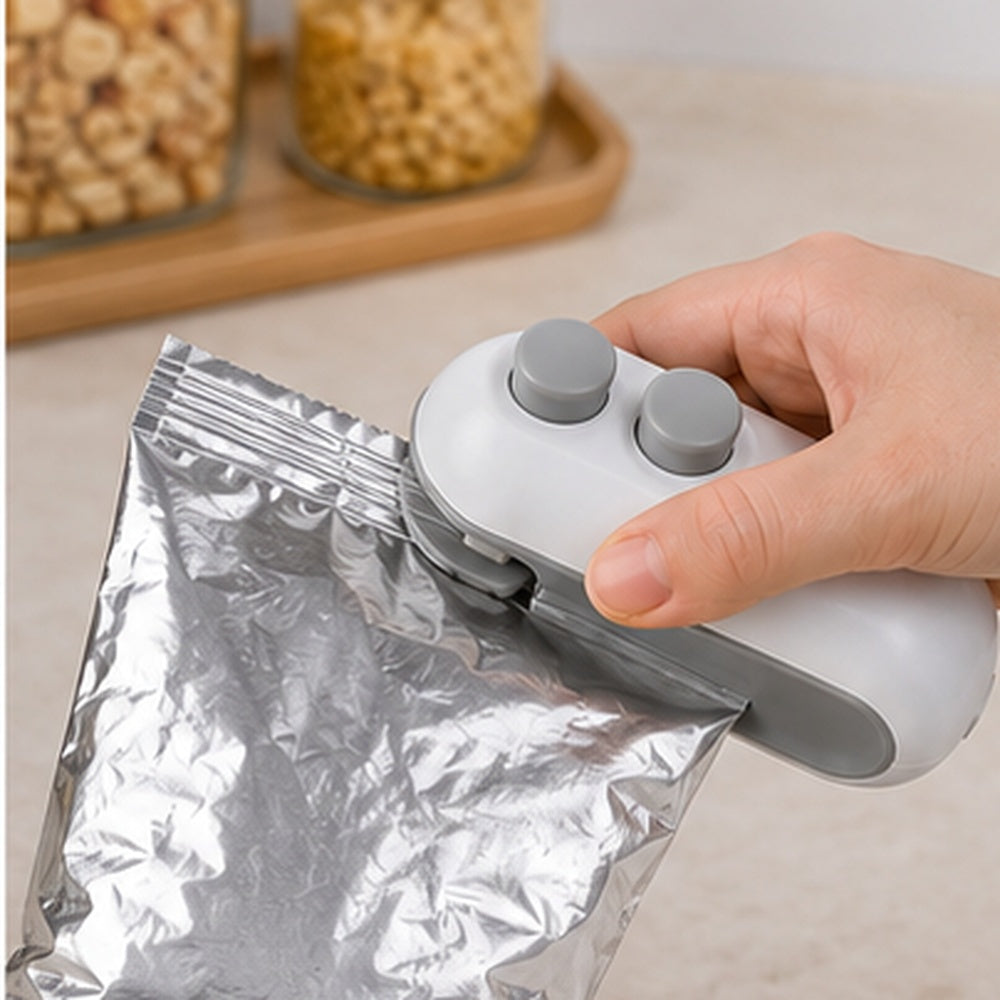 Mini bag sealing machine for foil food pouches