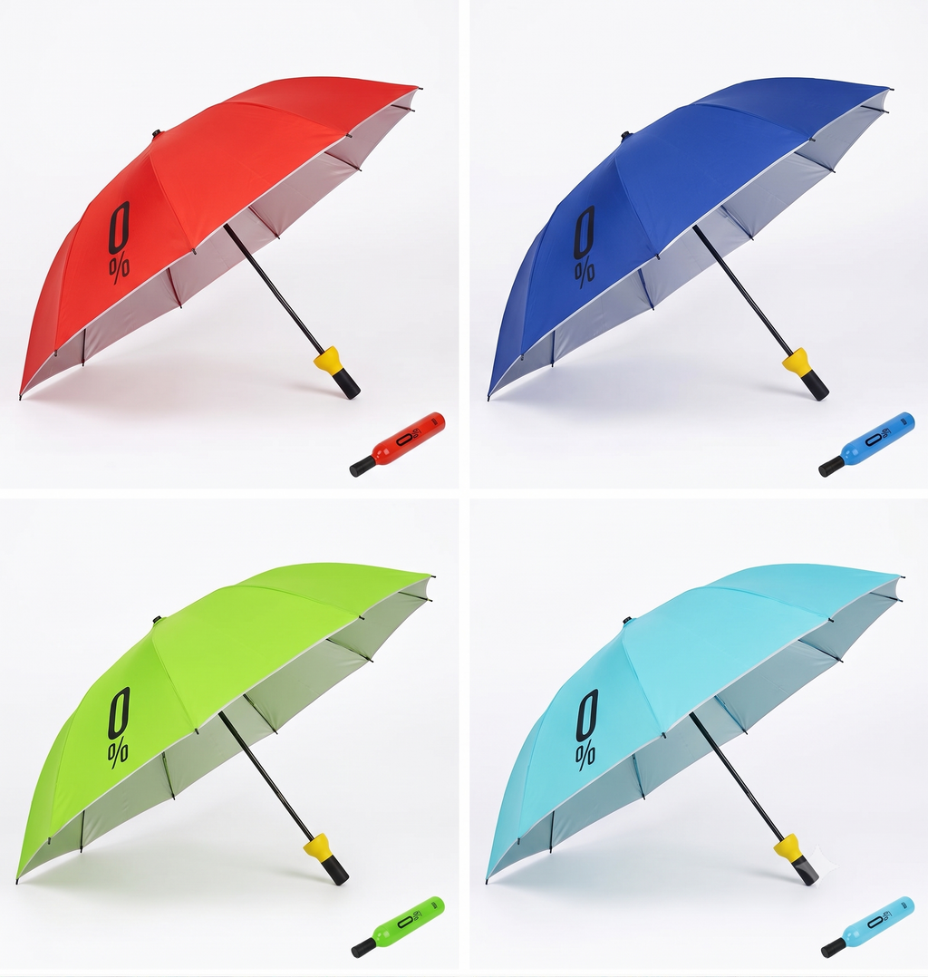 Travel Umbrella with Bottle Case